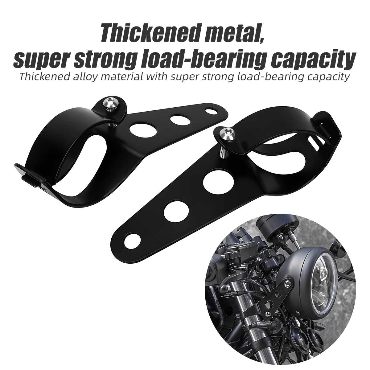 Mountain Biking Las Vegas - Universele Motorfiets Koplamp Mount Bracket 28-36mm
