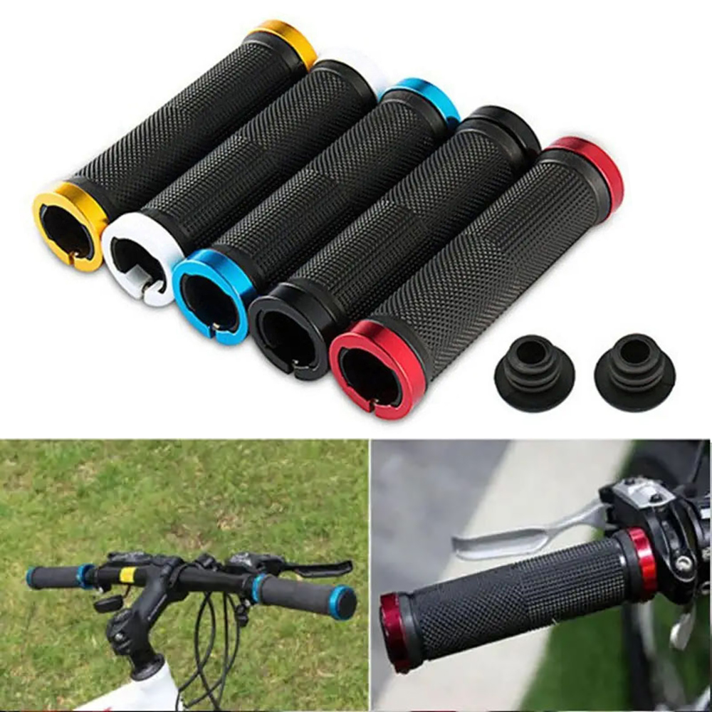 Mtb Grip Lock On - Fiets Rubber Grepen Mtb Gelegeerd Slot