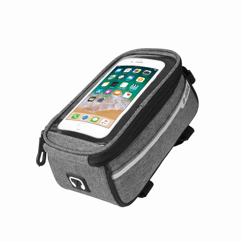 Mountain Biking History - Mountainbike Touchscreen Mobiele Telefoon Tas Fiets