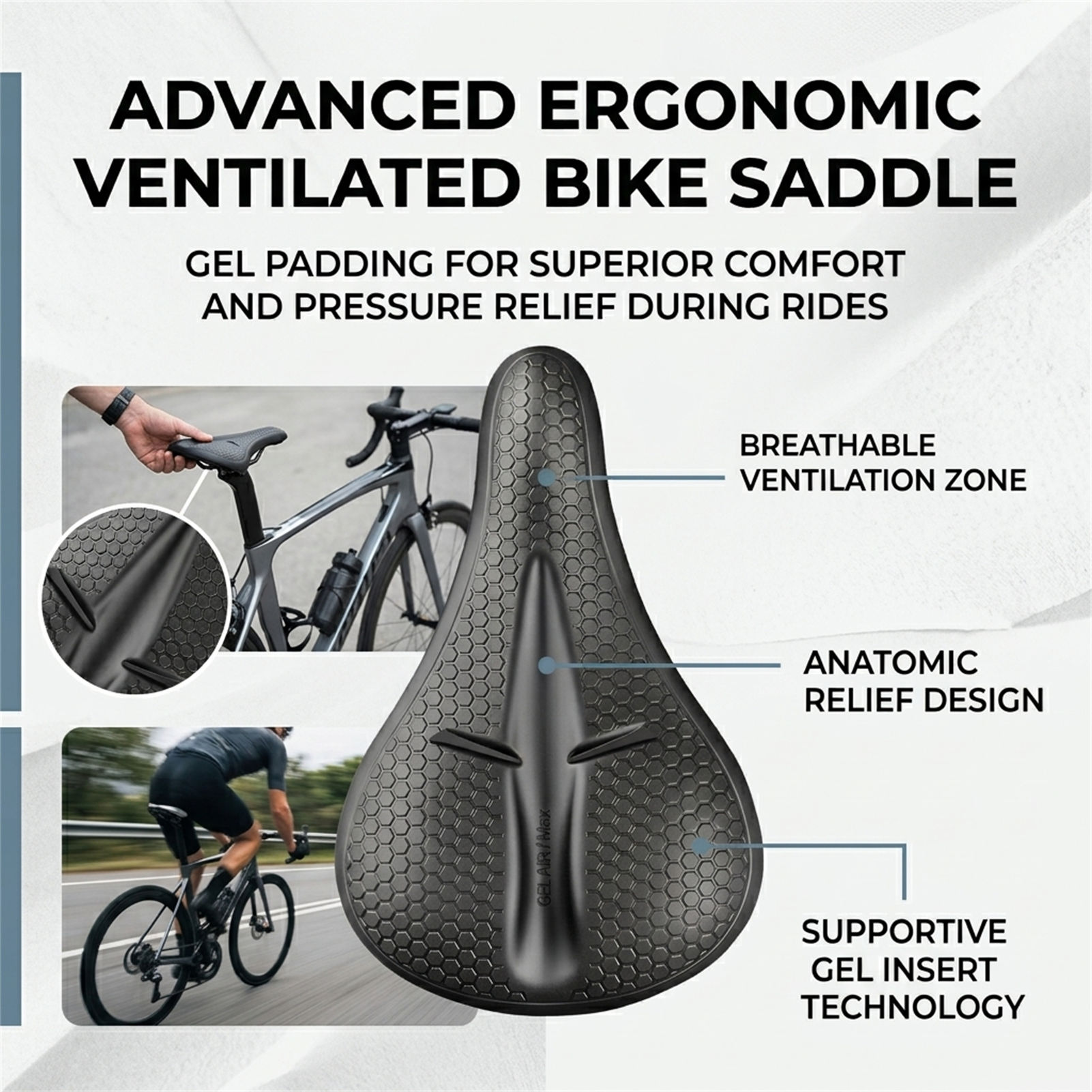 Siliconen fietszadelhoes verdi - Mountain Biking Accessories recensie en prijs