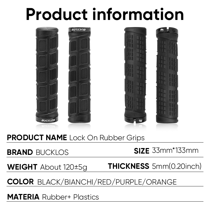 BUCKLOS Fietsstuurgrepen Dubbe - Mtb Grip Lock On recensie en prijs